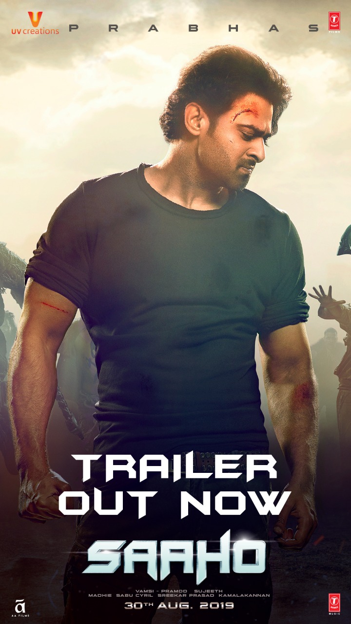 Saaho Trailer : Telugu | Prabhas | Shraddha Kapoor