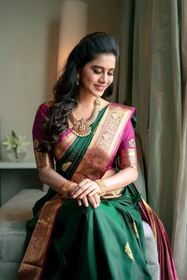 Gorgeous Nabha Natesh inaugurated new RS Brothers showroom in hyderabad