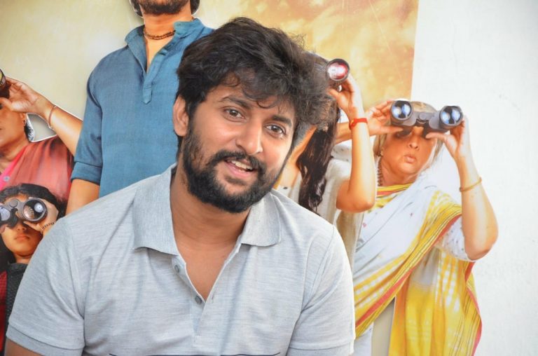 Natural Star Nani during press interaction about Gang Leader FromSept 13th