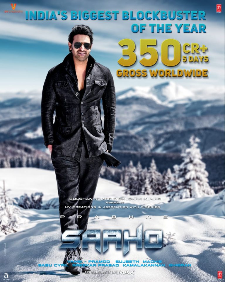 Indias Biggest Blockbuster of the year 350 Cr+5Days Gross Worldwide