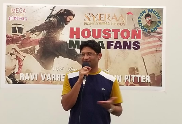 హ్యూస్టన్ లో సైరన్ మోగించిన సైరా…