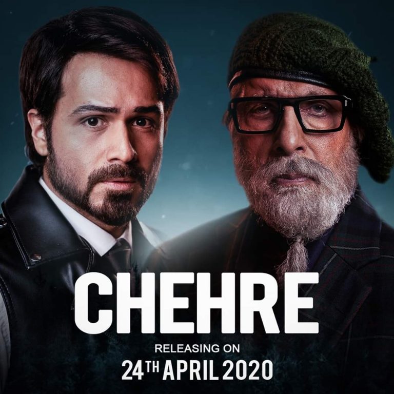 Amitabh Bachchan and Emraan Hashmi. Chehre to release on 24 April 2020.