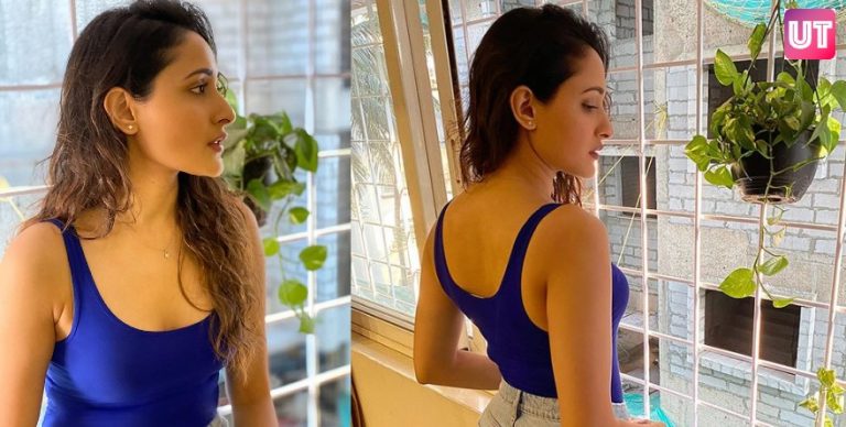 Pragya Jaiswal latest Balcony stills