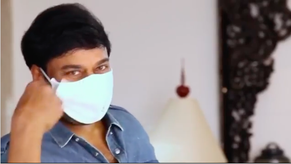 Chiru and Kartikeya – wear mask campaign