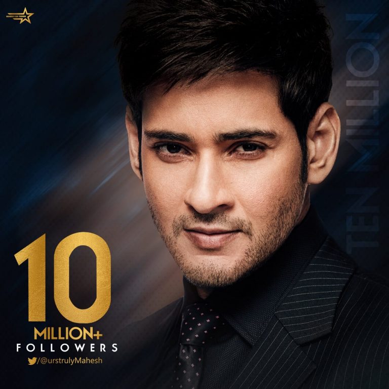 10 Million Followers For Superstar in Twitter