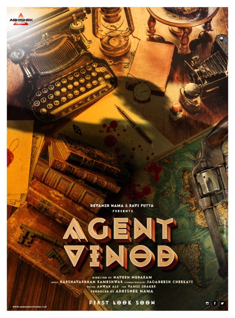 Intriguing Pre-Look Poster Of Agent Vinod From Abhishek Pictures Released