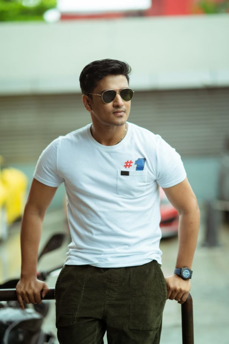 Actor Nikhil Super Stylish Look