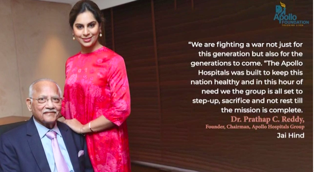 కరోనా కాలంలో అపోలో సేవలు..