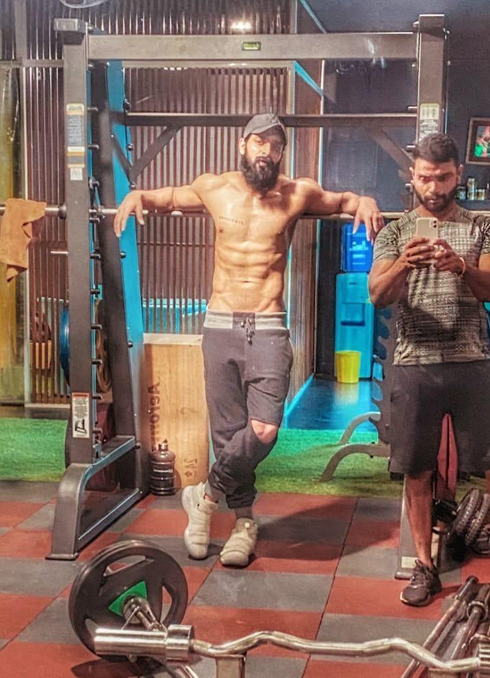 Naga Shaurya giving some true fitness