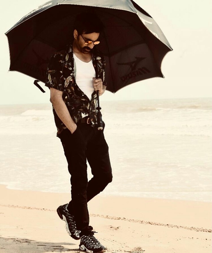 Mass Maharaja in ultra stylish look