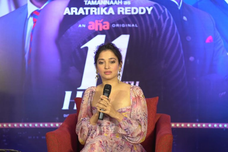 Press meet of The Biggest Ever Telugu Web Series, 11thHour