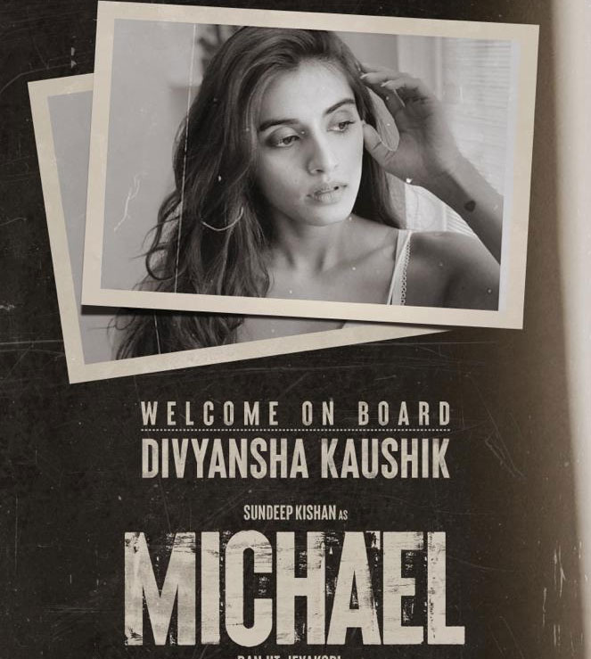 Divyansha Kaushik in Sundeep  Kishan film Michael