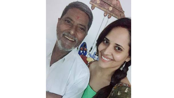 Anasuya father passes away