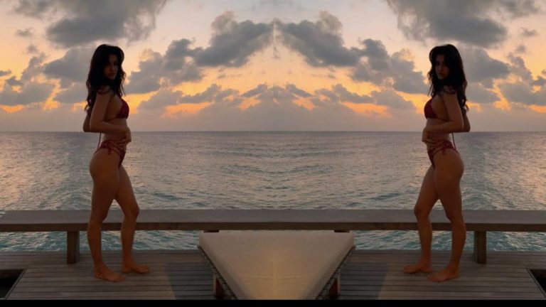 Disha Patani skin show in bikini