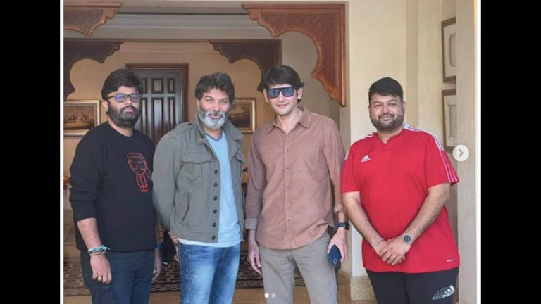 SSMB28 team working and Chilling in Dubai