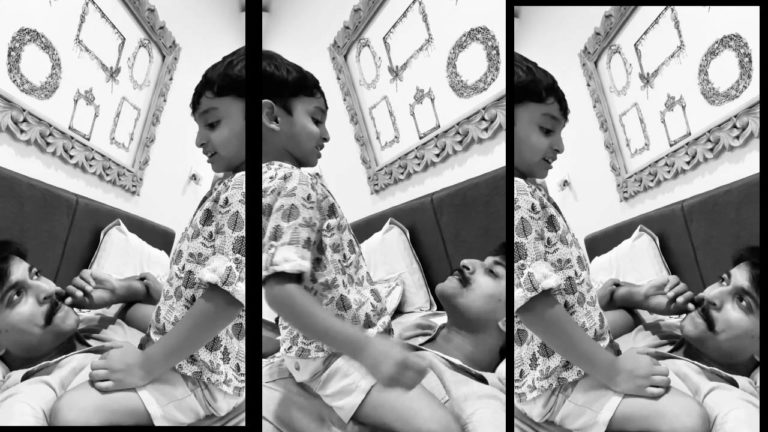 Nani adorable video with son Arjun