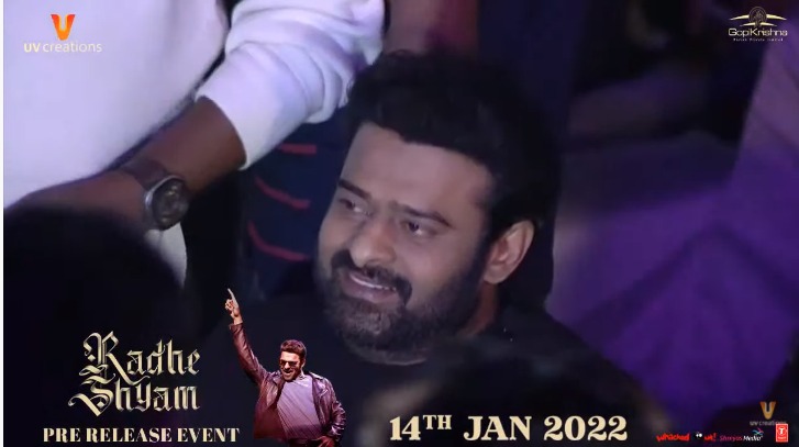 Radhe Shyam Pre Release event pics