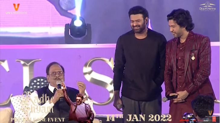 40,000 Fans attends Radhe Shyam trailer launch