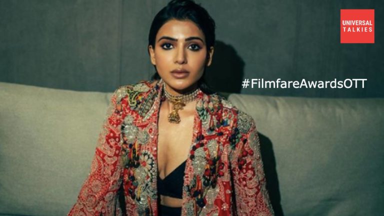 Samantha wins Filmfare OTT award