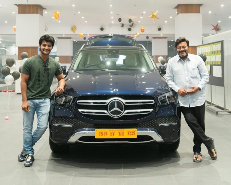 Aadi Saikumar’s News BENZ car