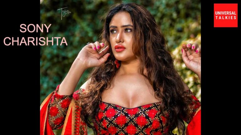 Sony Charishta in Red