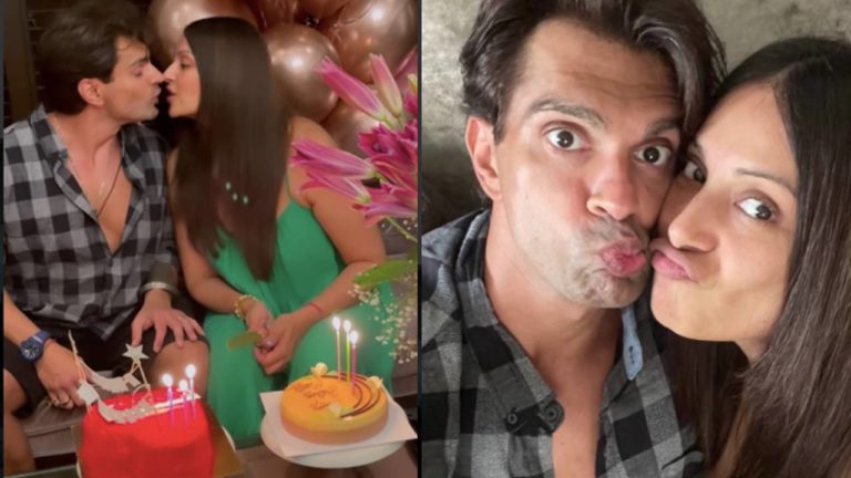 Karan Singh Grover kisses Bipasha Basu