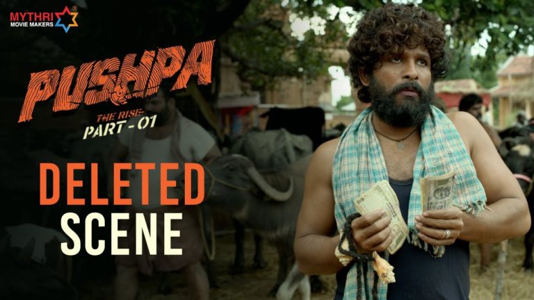 Pushpa deleted scene : Allu Arjun in anger