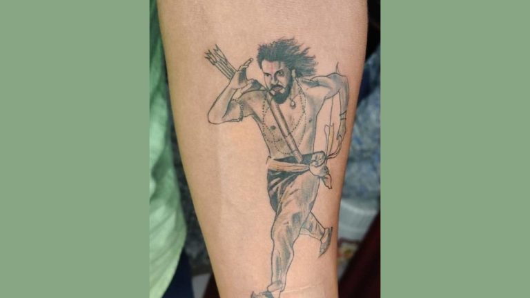 Ram Charan fan gets his RRR avatar tattooed