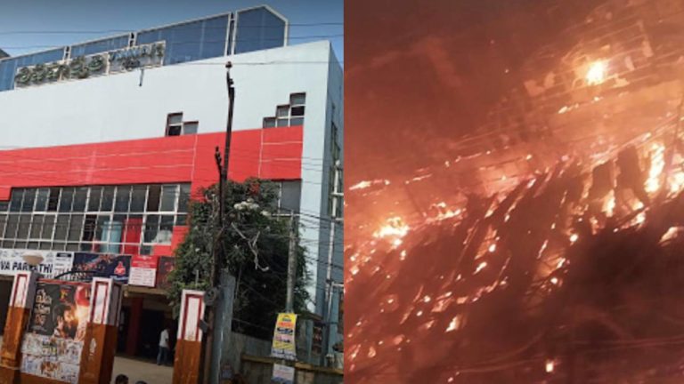 Fire accident in Shiva Parvathi theatre, Kukatpally