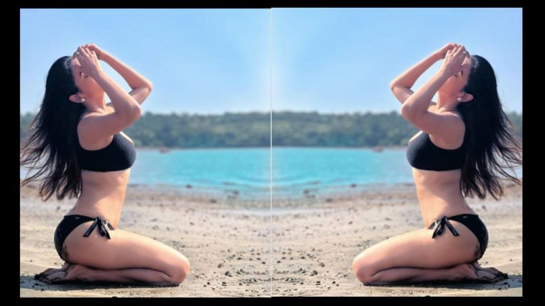 Sonal Chauhan flaunts her figure in bikini