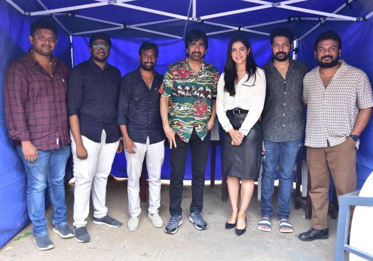 రవితేజ చేతుల మీదుగా అధర్వ టైటిల్ లోగో, మోషన్ పోస్టర్‌ విడుదల