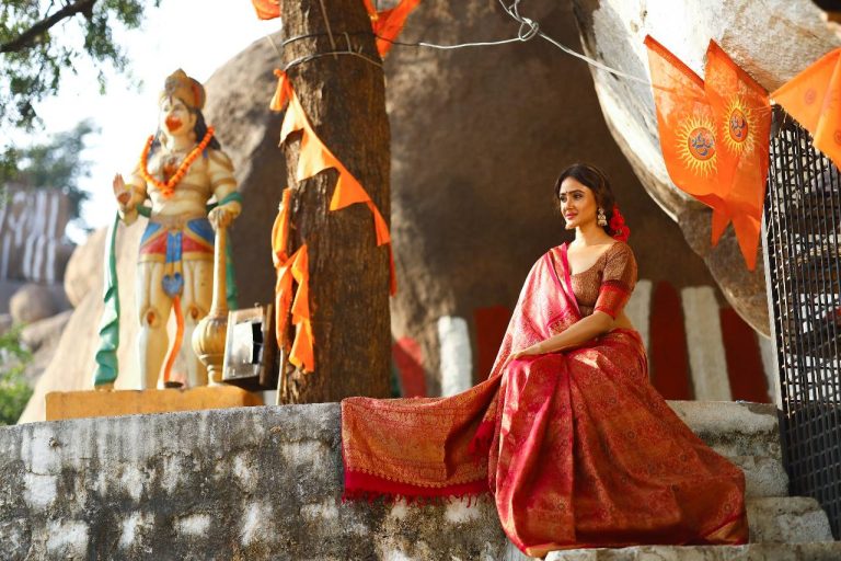 Sony Charishta spends her day in devotional way