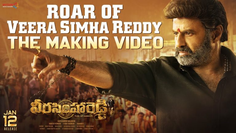 Roar of Veera Simha Reddy- Massive Making Video
