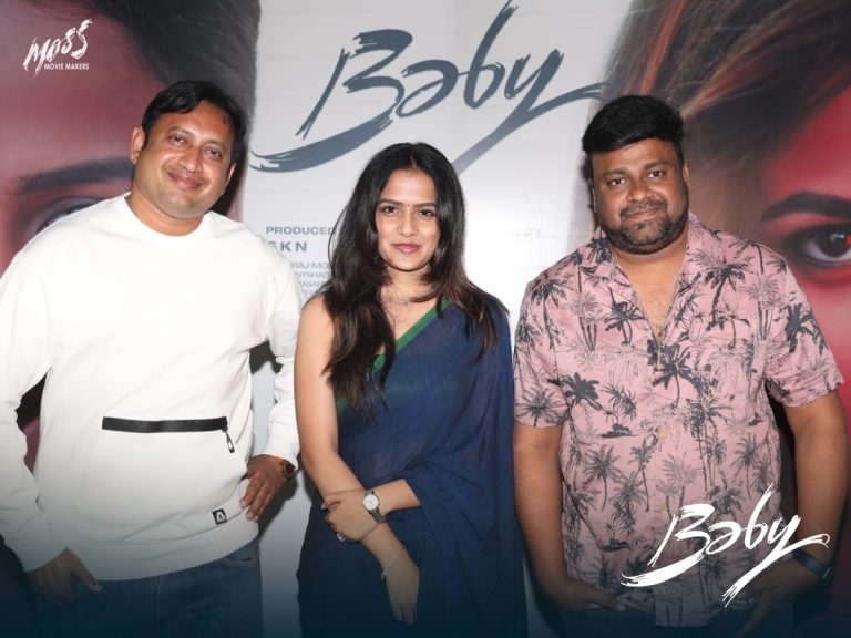 Baby Movie celebrating Heroine Vaishnavi birthday