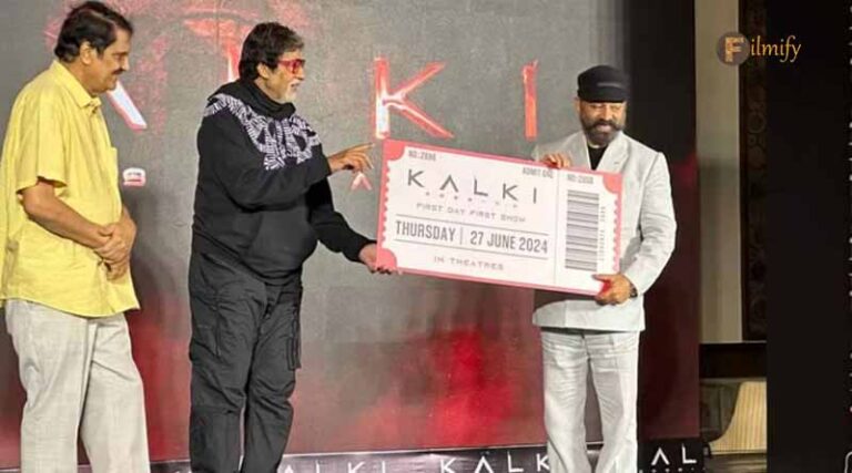 ‘ కల్కి’ మూవీ ఫస్ట్ టికెట్ ను బిగ్ బి ఇంతకు కొనుగోలు చేసాడంటే..!!