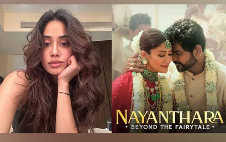 నయనతారకు మద్దతు తెలిపిన దేవర బ్యూటీ