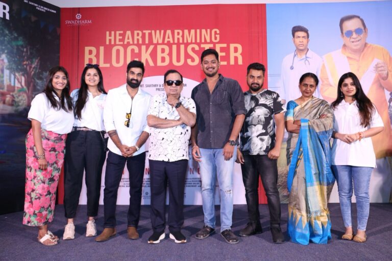 మంచి పాత్రను చేశాననే సంతృప్తి కలిగింది – బ్రహ్మానందం