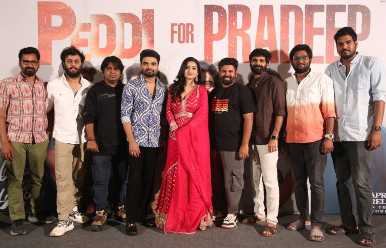 ‘పెద్ది ఫర్ ప్రదీప్’ అని రామ్ చరణ్ గారు చెప్పడం