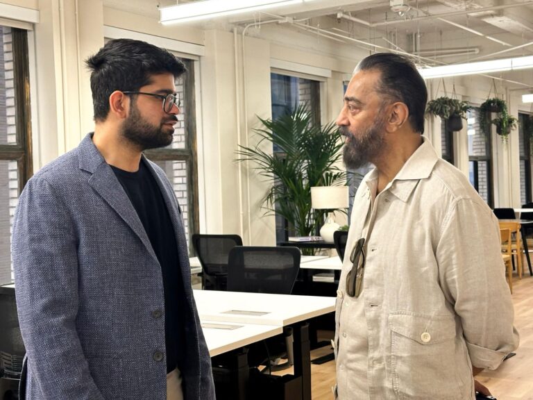 సిలికాన్ వాలీలో పెర్ప్లెక్సిటీ AI కేంద్రాన్ని సందర్శించిన కమల్ హాసన్