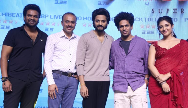 విజయాన్ని ఇచ్చి గుండెల్లో పెట్టి ఆదరిస్తున్న ప్రేక్షకులకు థాంక్ యూ