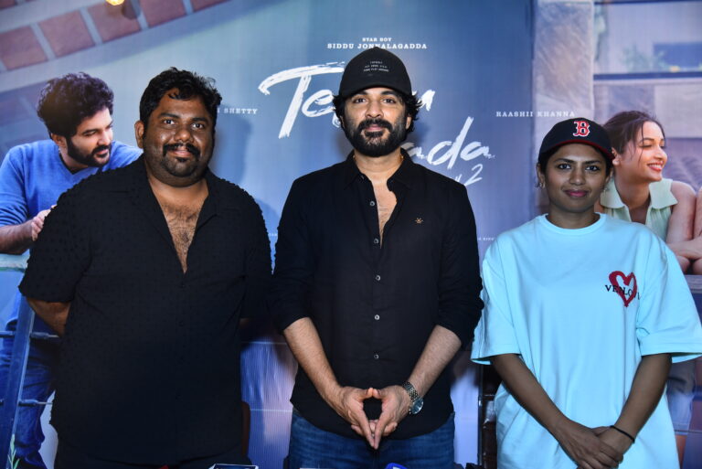 హౌస్ ఫుల్ రెస్పాన్స్ ఇచ్చిన ఆడియన్స్ కి థాంక్ యూ-సిద్ధు జొన్నలగడ్డ