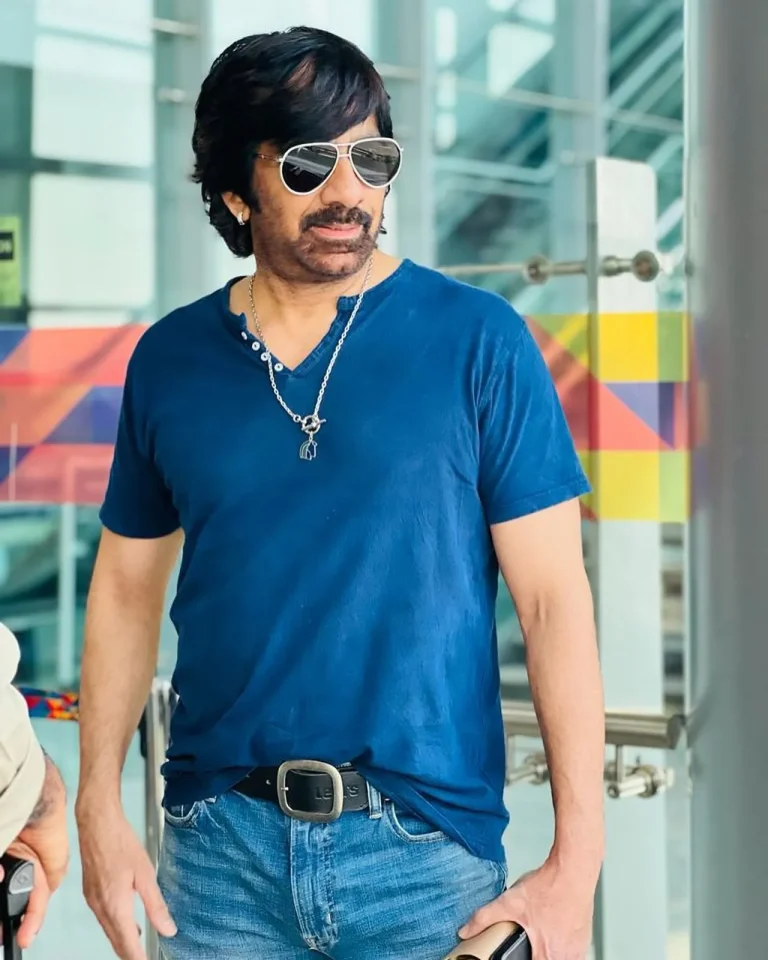 అన్నపూర్ణ స్టూడియోస్ లోని స్పెషల్ సెట్ లో రవితేజ